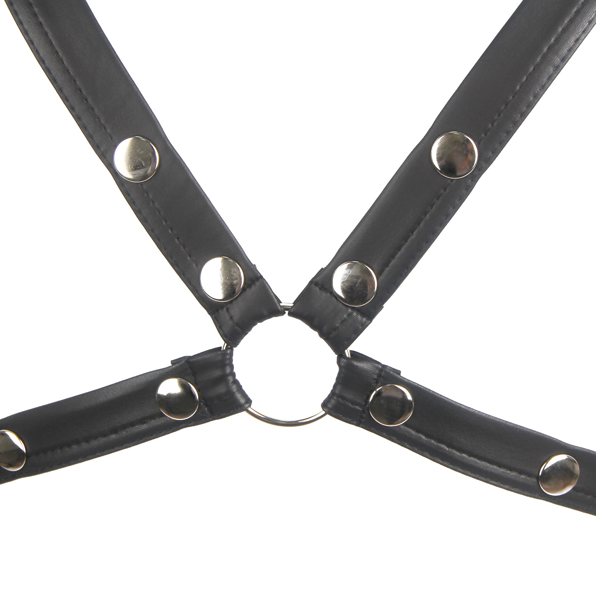Oh Yeah - Harness Uomo Borchiato con Polsiere