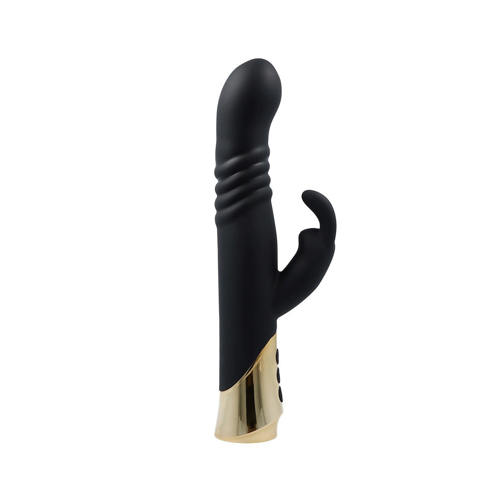 VIBRATORE CONIGLIO RICARICABILE LIONHEAD A SPINTA E ROTAZIONE