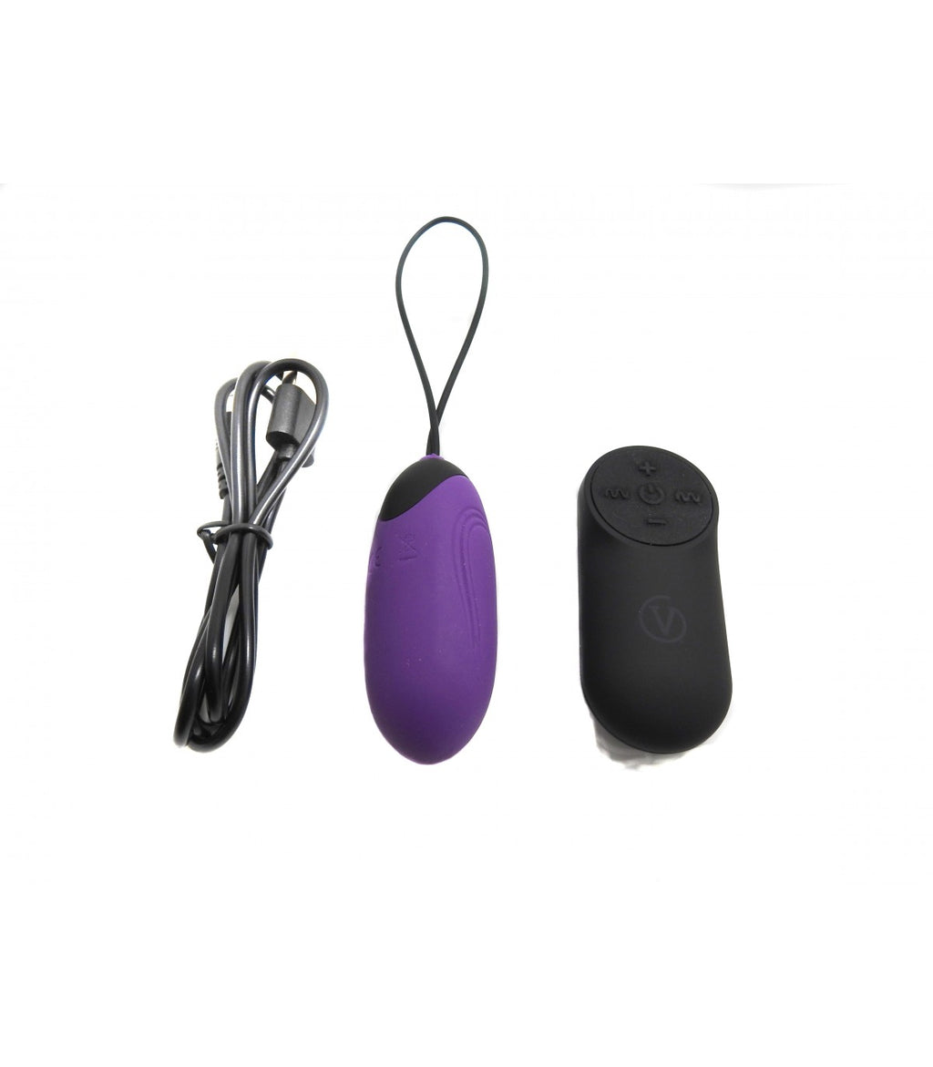 G3 UOVO VIBRANTE VIOLA RICARICABILE