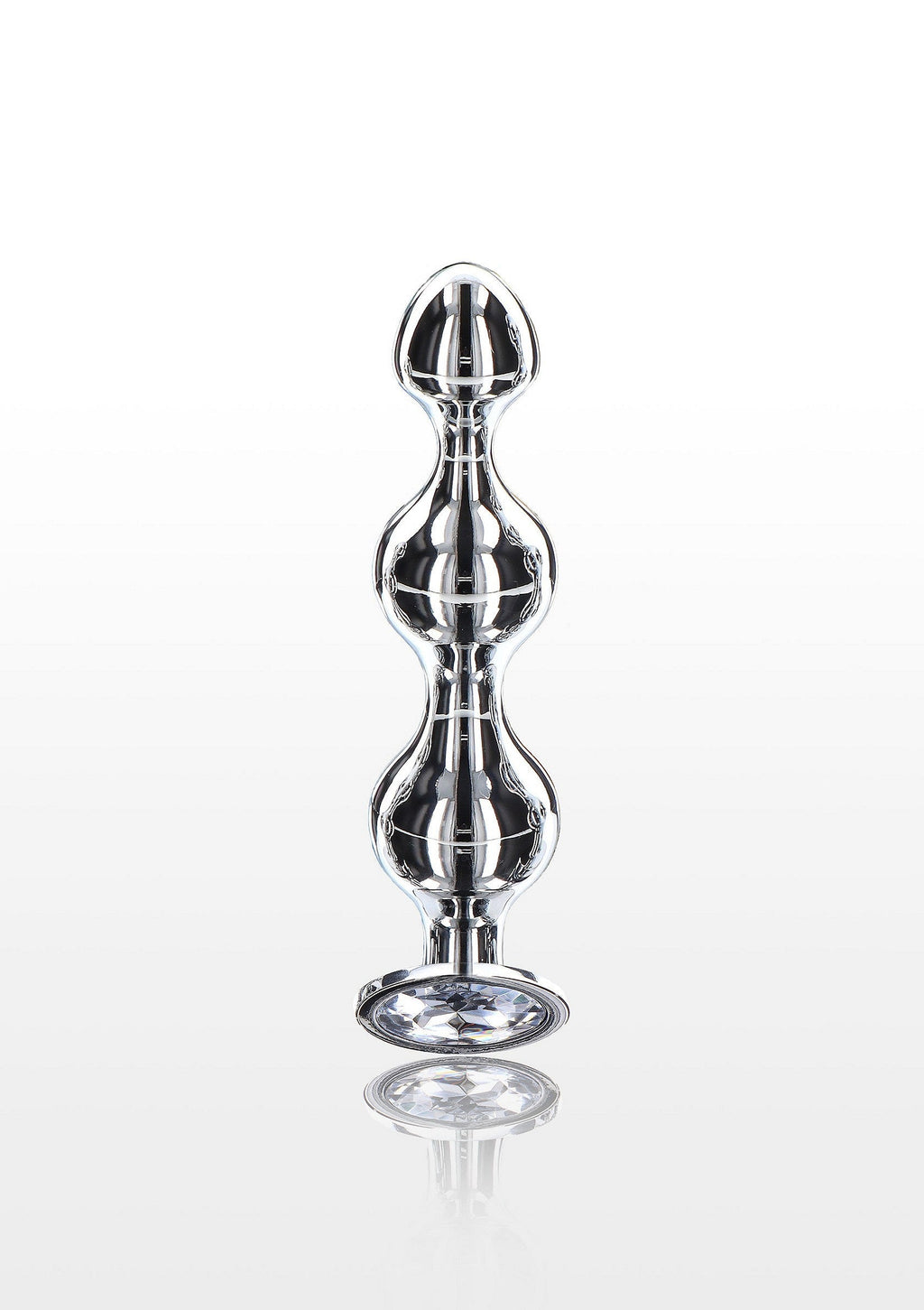 Perline a forma di stella di diamante, medie, argento
