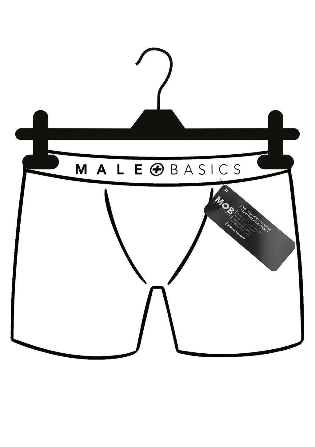 MaleBasics Neon Jock giallo