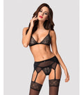 SHIBU SET 3 PEZZI NERO S/M